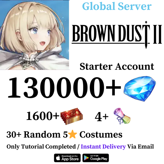 Brown Dust 2 Starter Reroll Account
