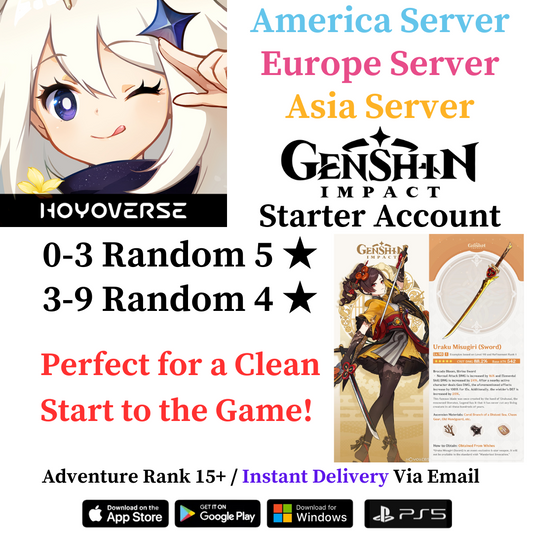 Buy Chiori Genshin Impact Account