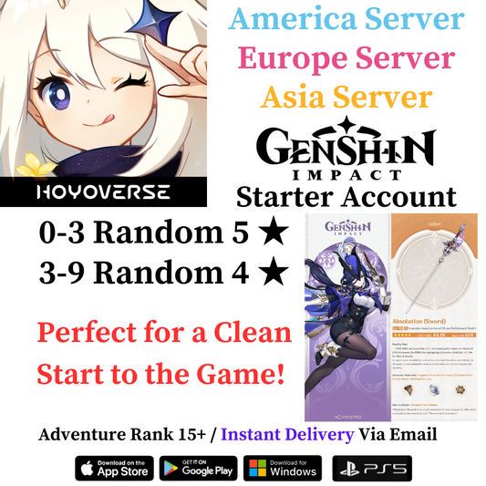 Buy Clorinde Genshin Impact Account