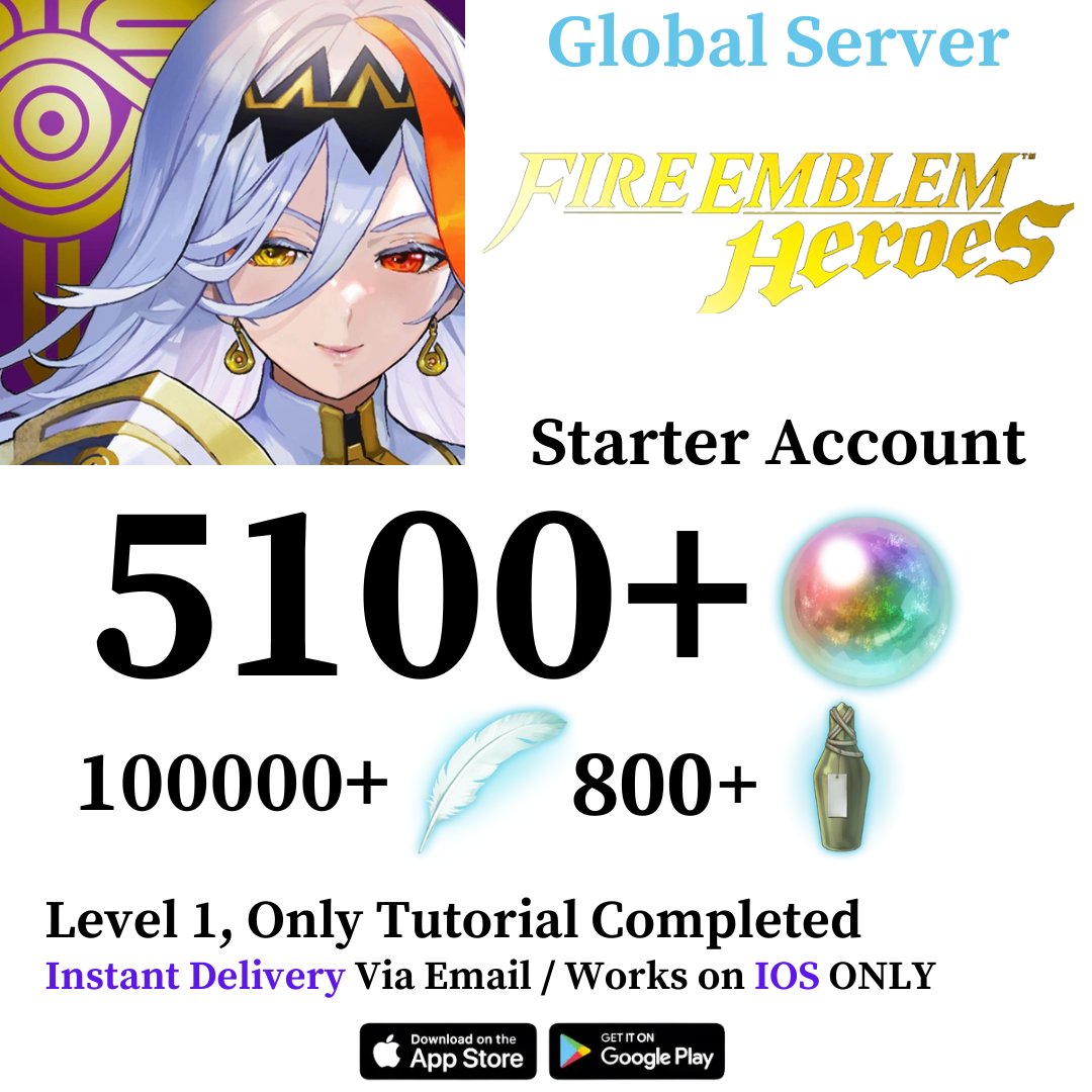 Emblem Heroes Level 1 Starter Account