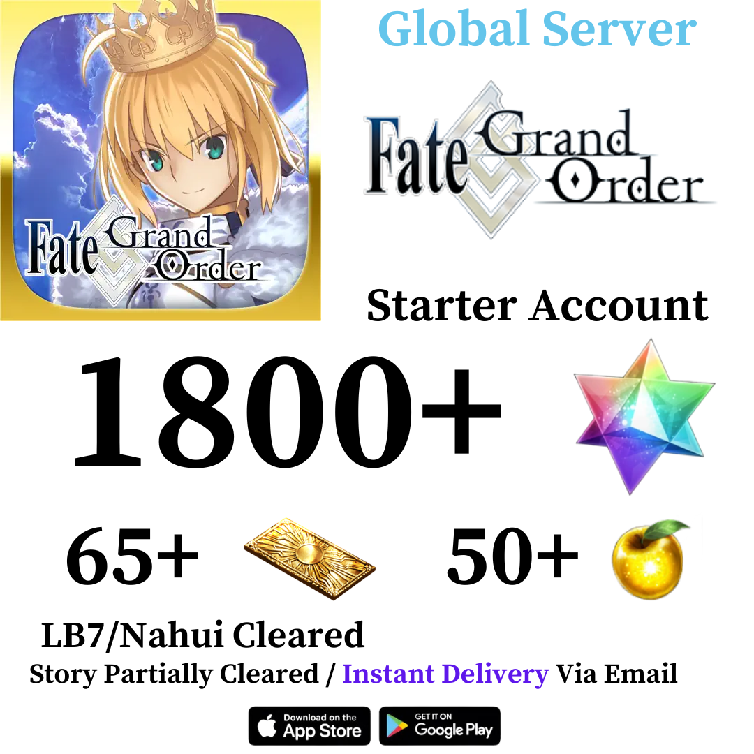 Fate Grand Order FGO Account