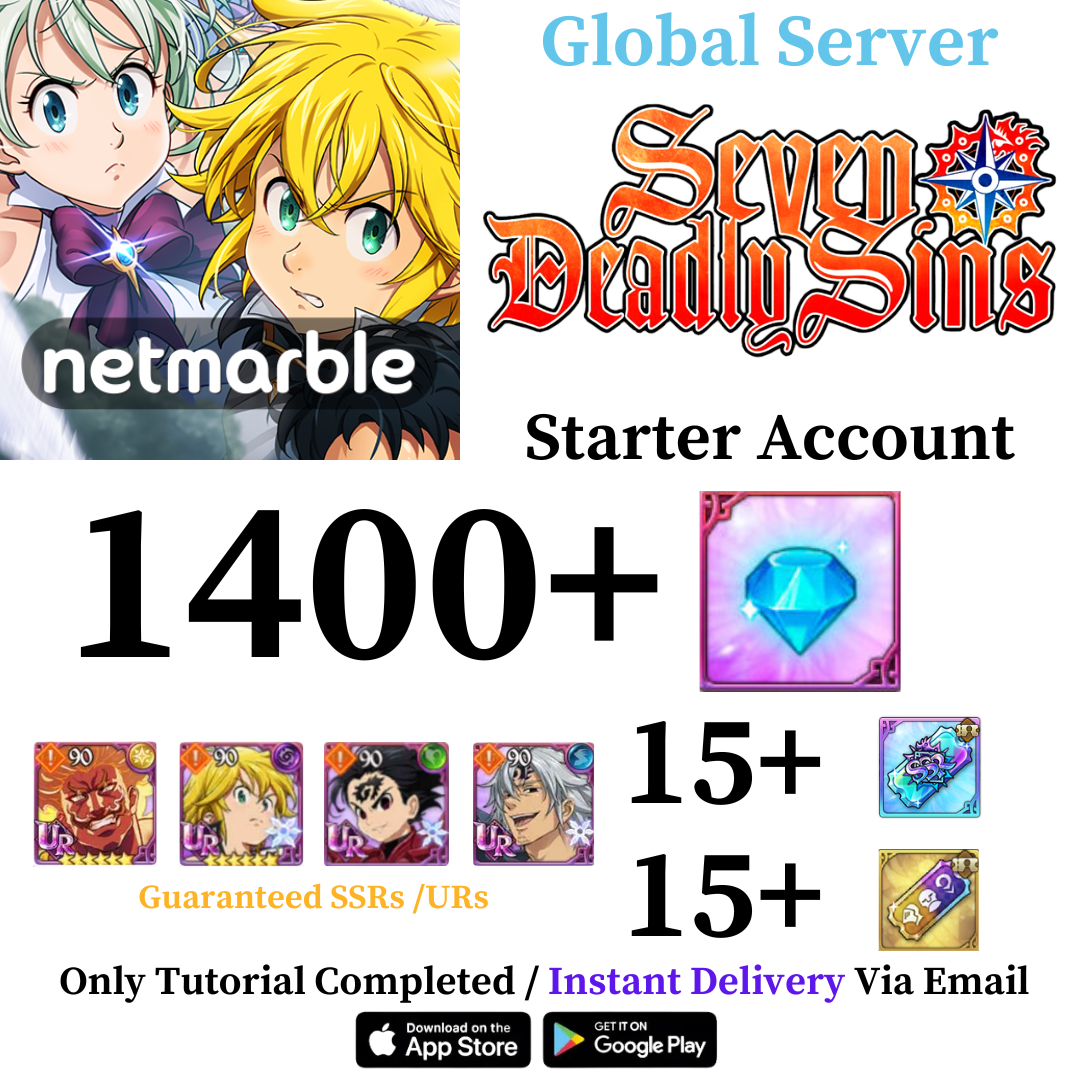 The Seven Deadly Sins: Grand Cross Starter Account
