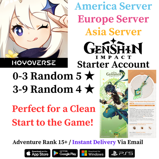 Buy Kinichi Genshin Impact Account