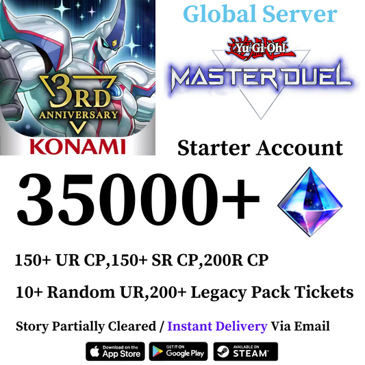Yu-Gi-Oh! Master Duel Account