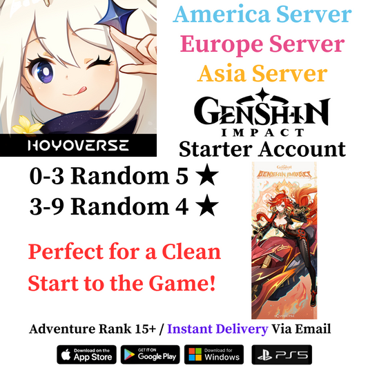 Buy Mavuika Genshin Impact Account
