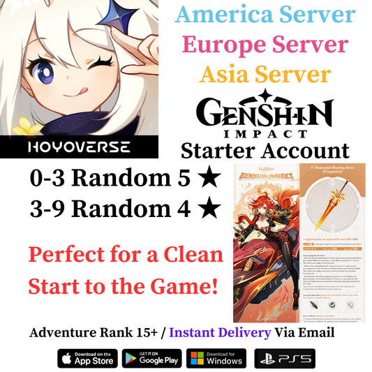 Buy Mavuika Genshin Impact Account