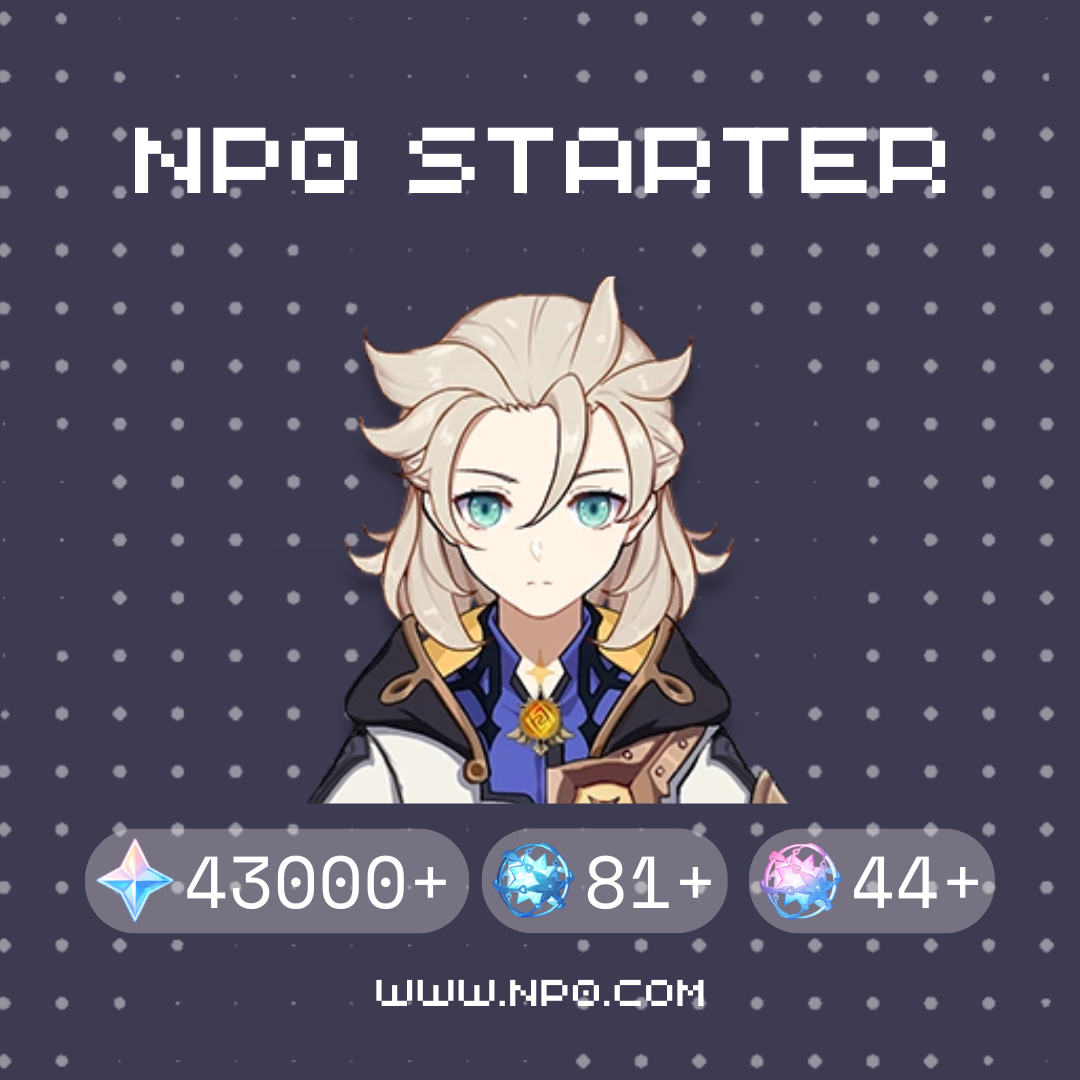 Albedo Genshin Impact Farmed Starter Account