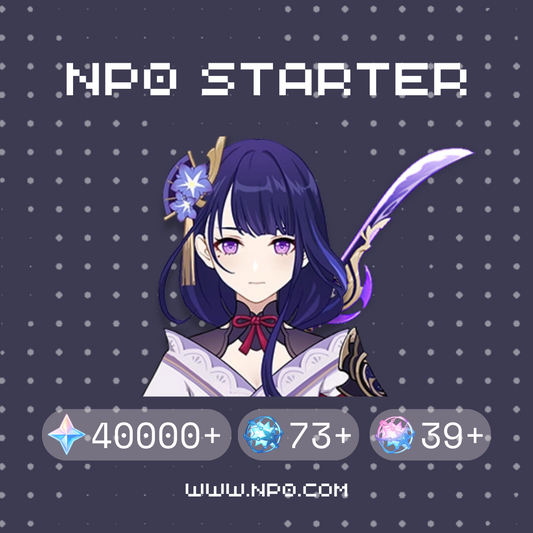Raiden Shogun (Baal) Engulfing Lightning Genshin Impact Primogems Fates Starter Account