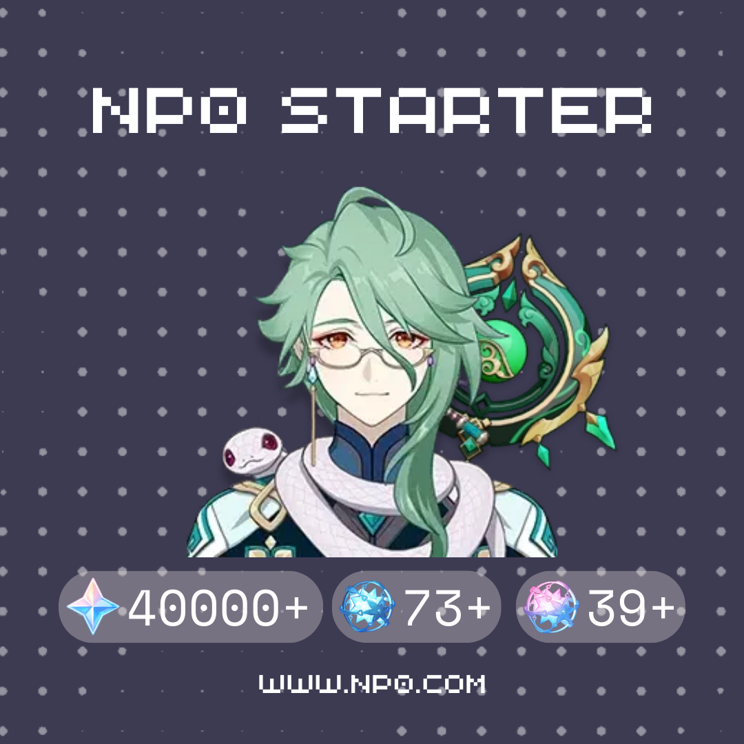 Baizhu Jadefall's Splendor Genshin Impact Primogems Fates Starter Account