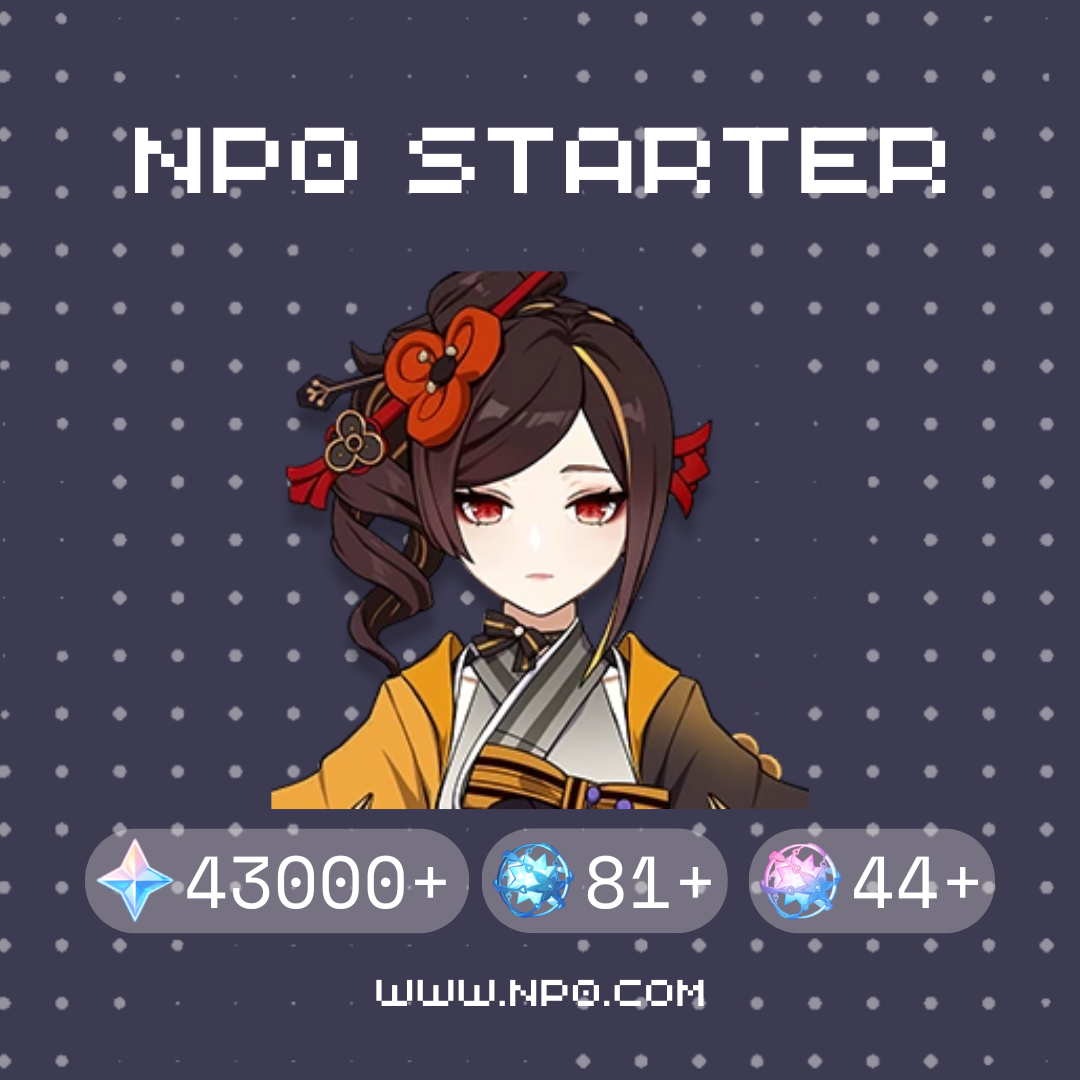 Chiori Genshin Impact Farmed Starter Account
