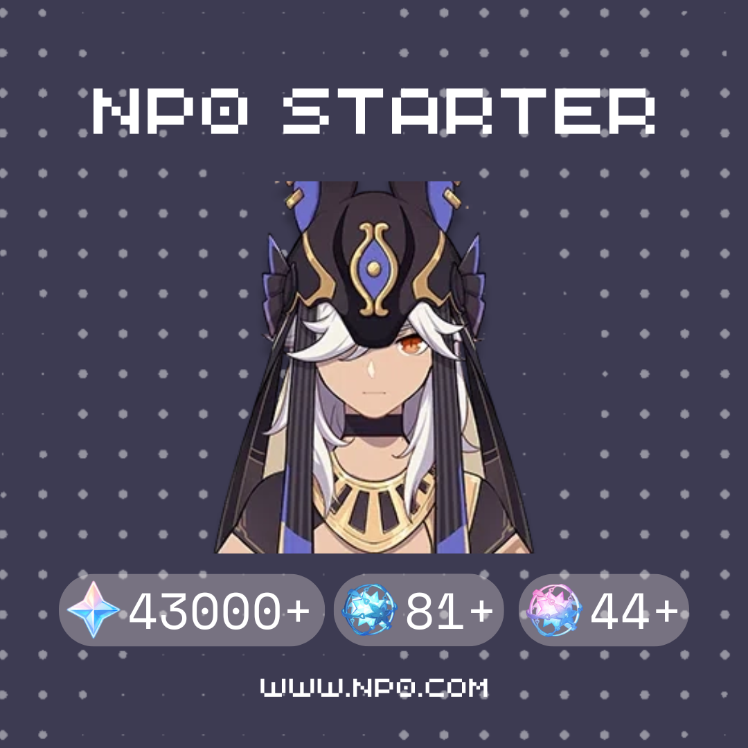 Cyno Genshin Impact Farmed Starter Account
