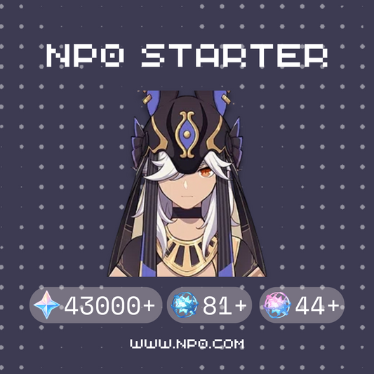 Cyno Genshin Impact Farmed Starter Account