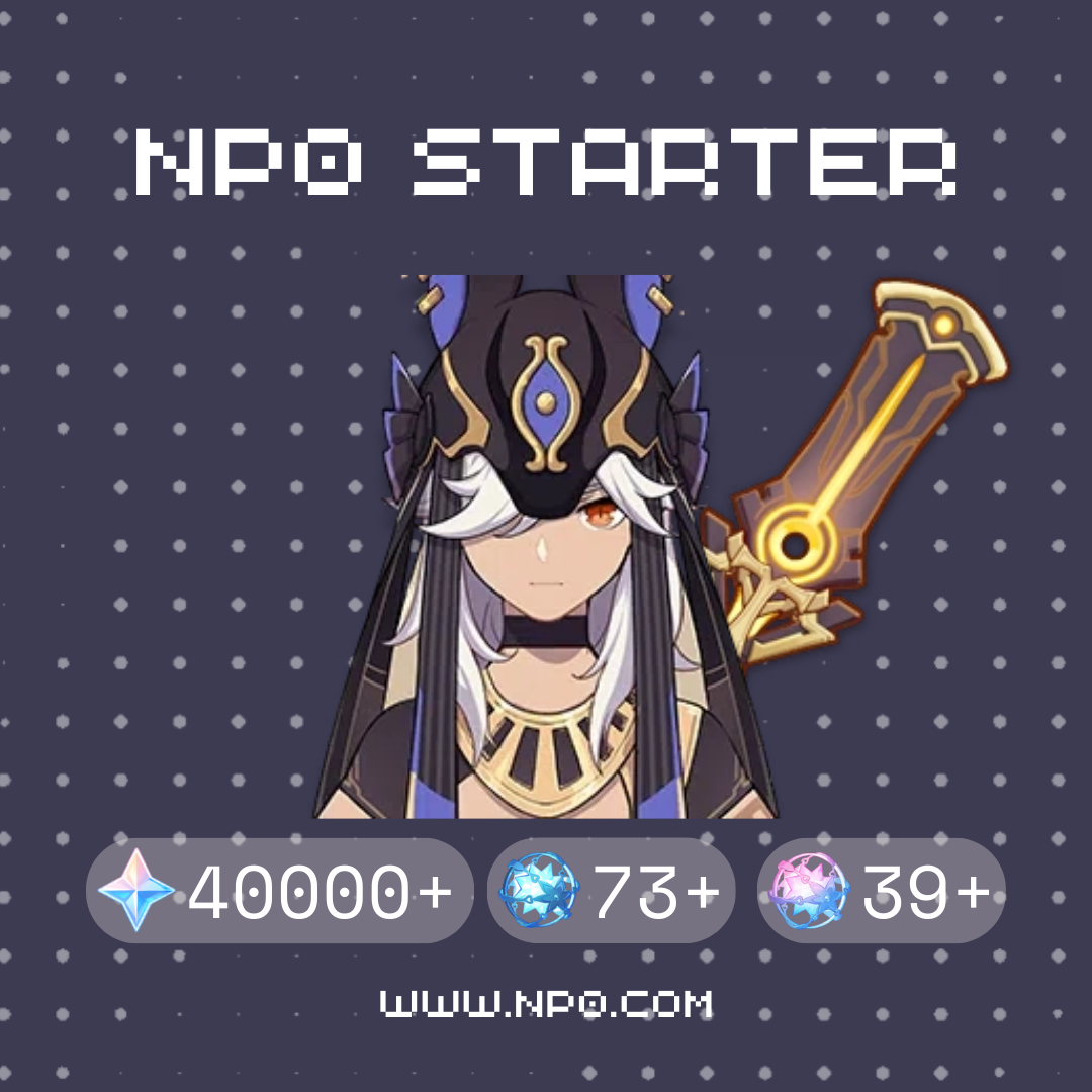 Cyno Staff of the Scarlet Sands Genshin Impact Primogems Fates Starter Account