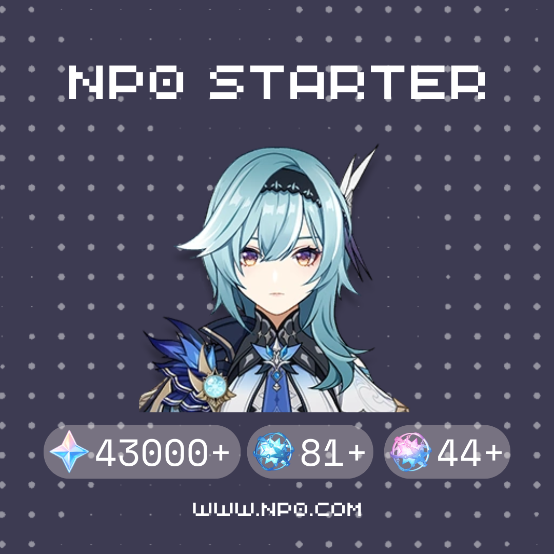 Eula Genshin Impact Farmed Starter Account