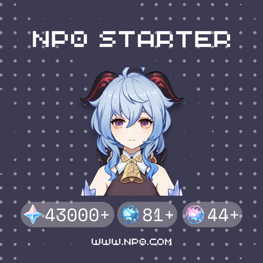 Ganyu Genshin Impact Farmed Starter Account