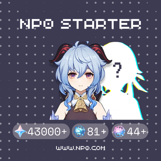 Ganyu Genshin Impact Farmed Starter Account
