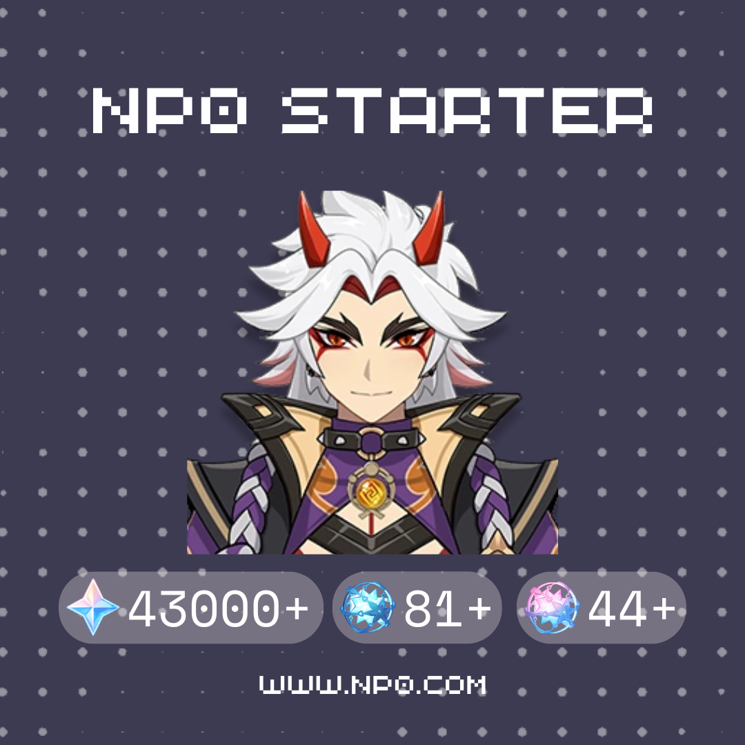 Itto Genshin Impact Farmed Starter Account