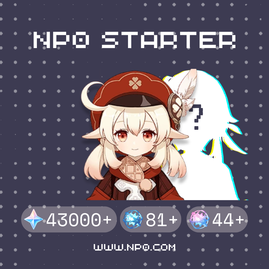 Klee Genshin Impact Farmed Starter Account