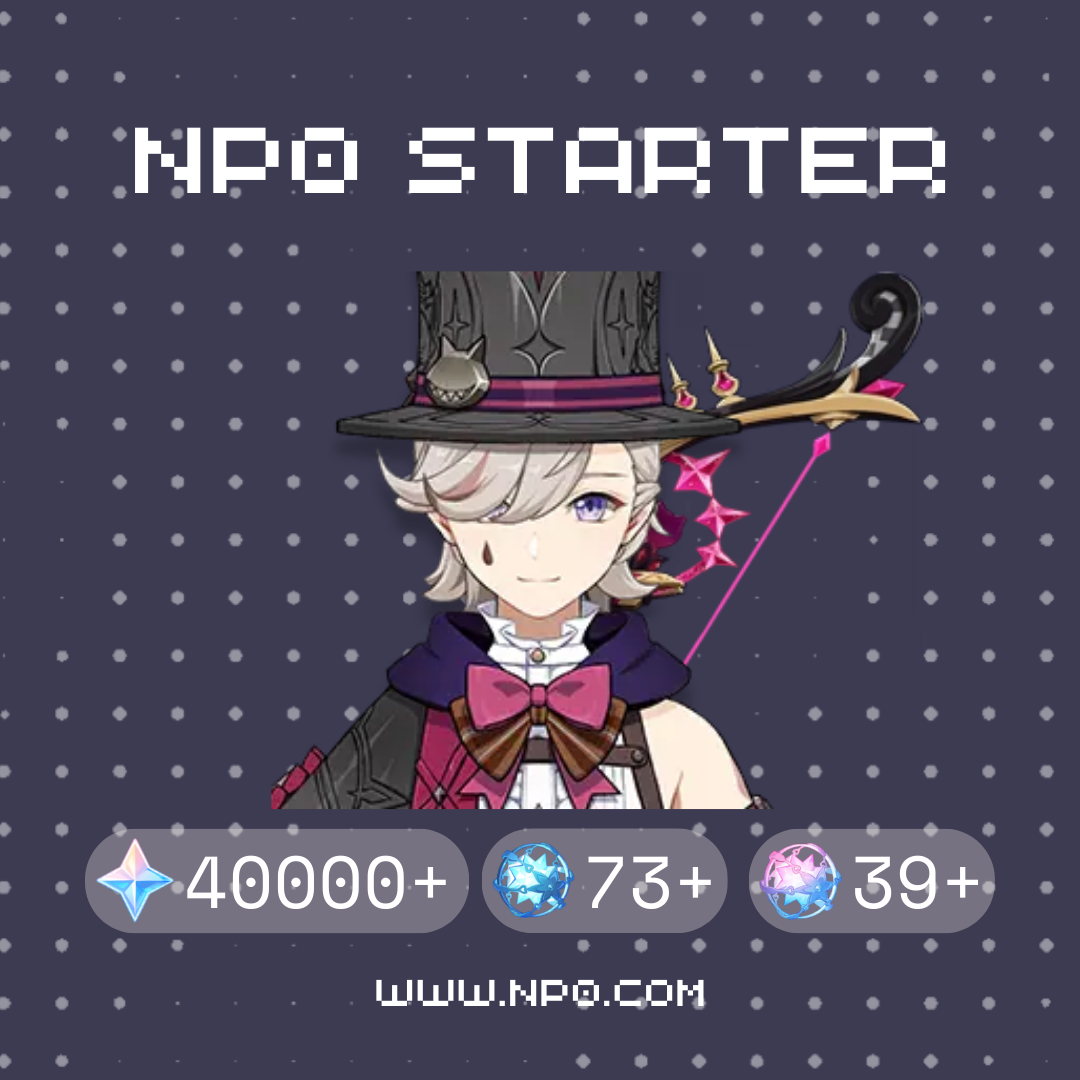 Lyney The First Great Magic Genshin Impact Primogems Fates Starter Account