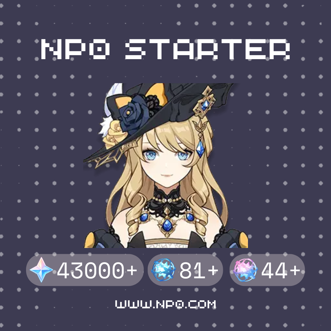 Navia Genshin Impact Farmed Starter Account