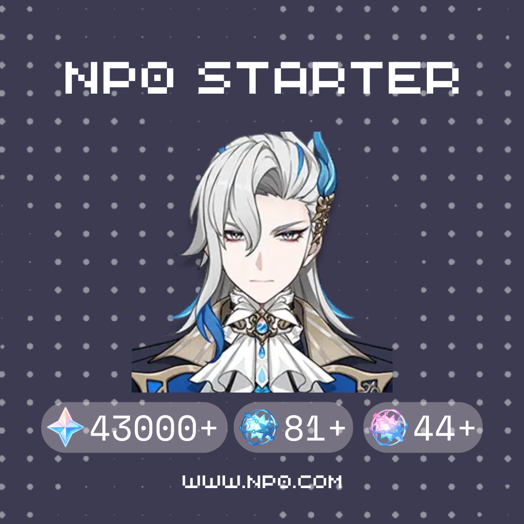 Neuvillette Genshin Impact Farmed Starter Account