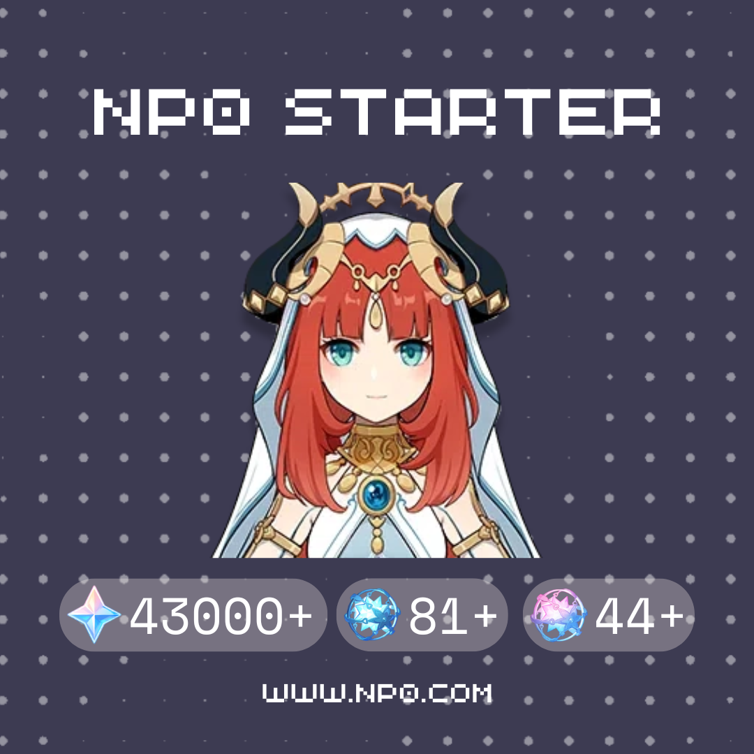 Nilou Genshin Impact Farmed Starter Account