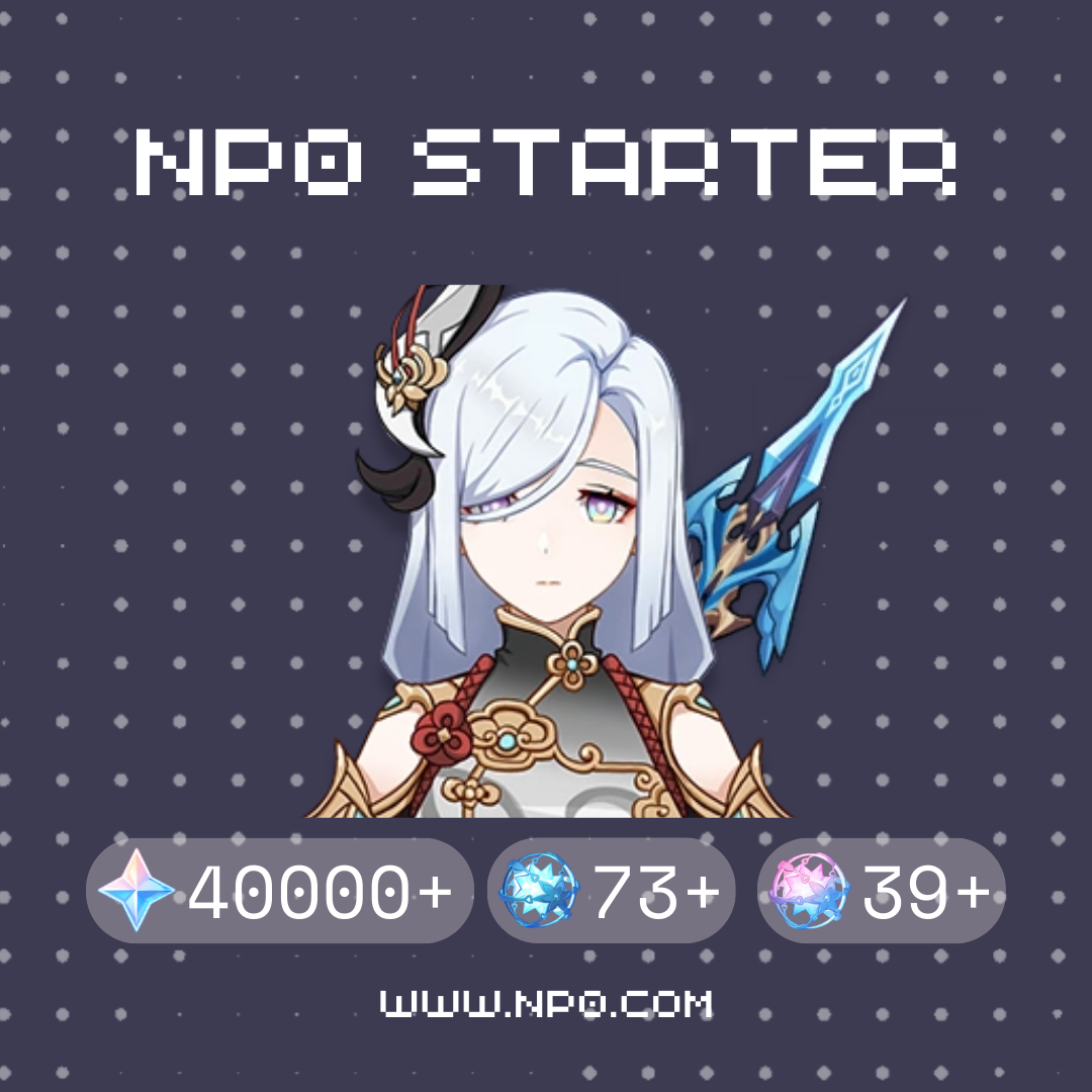 Shenhe Calamity Queller Genshin Impact Primogems Fates Starter Account