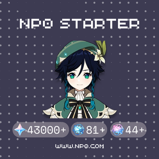 Venti Genshin Impact Farmed Starter Account