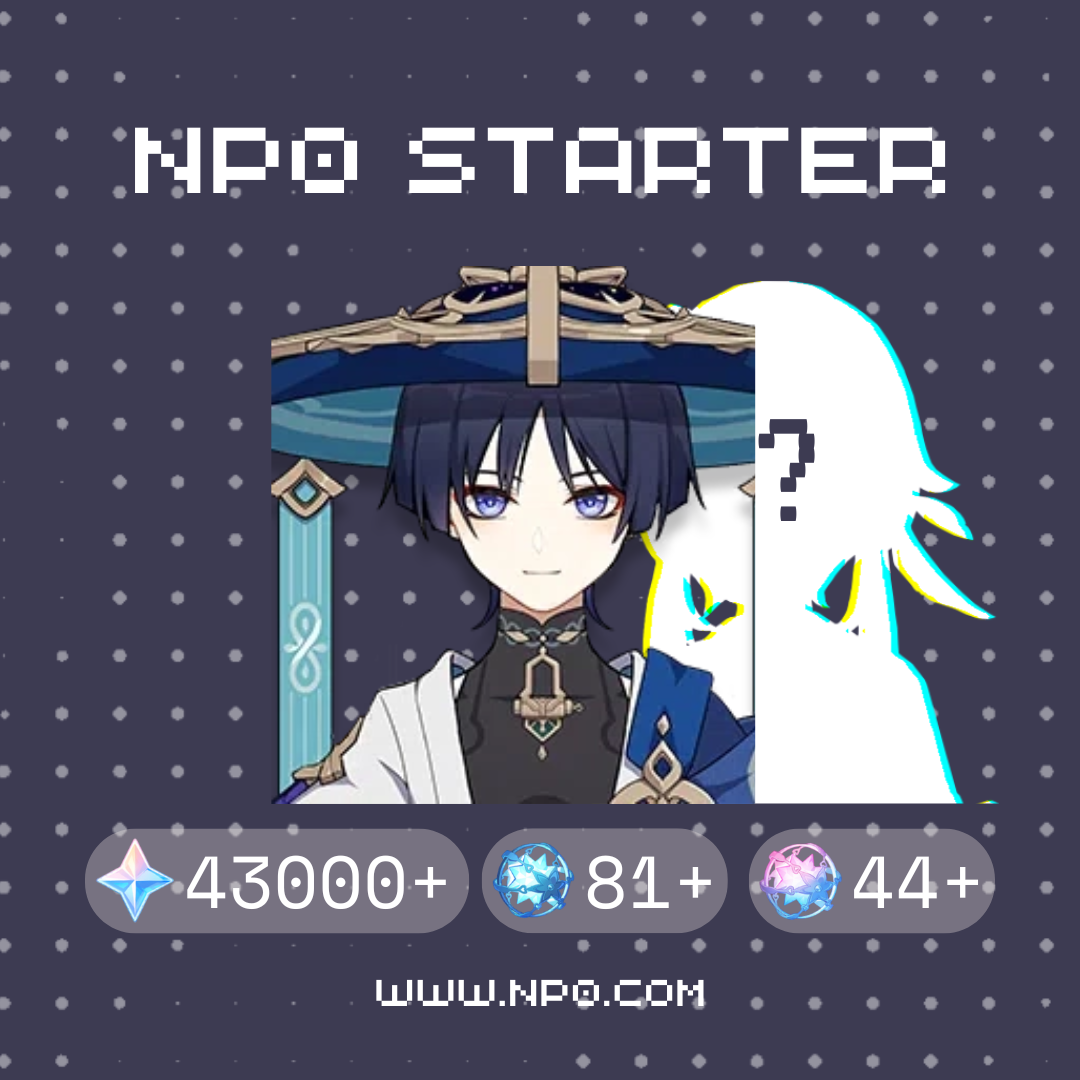 Wanderer Genshin Impact Farmed Starter Account