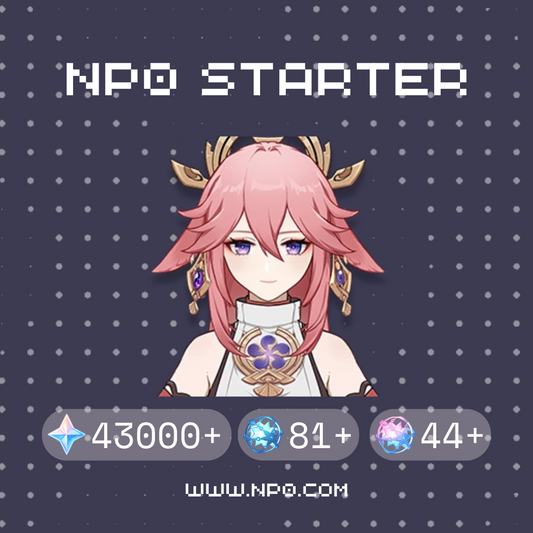 Yae Genshin Impact Farmed Starter Account