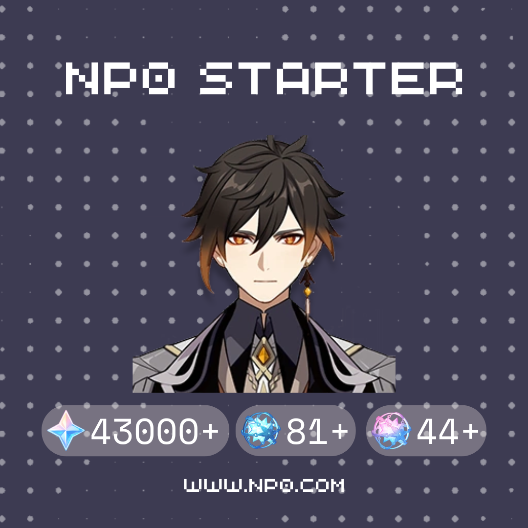 Zhongli Genshin Impact Farmed Starter Account