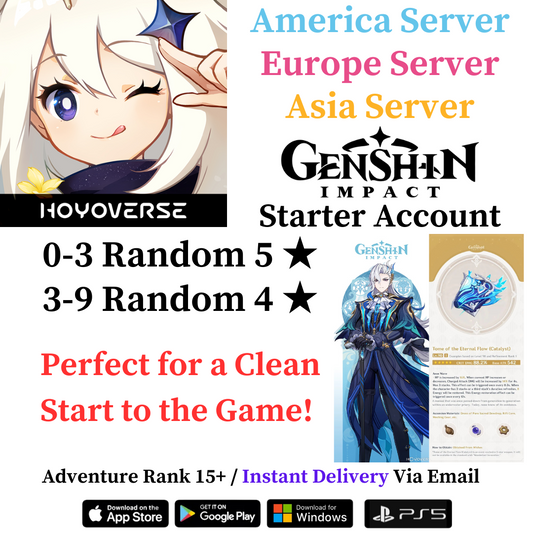 Buy Neuvillette Genshin Impact Account