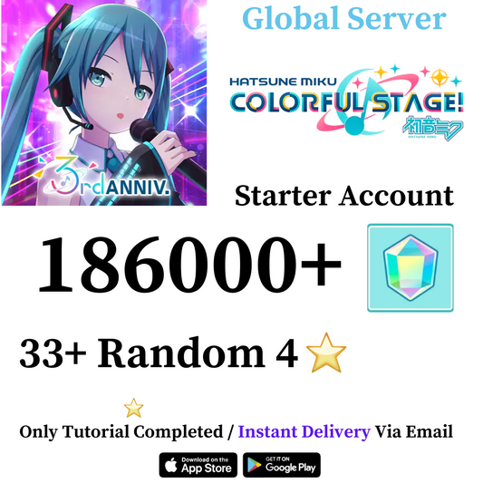 Project Sekai Colorful Stage Starter Account