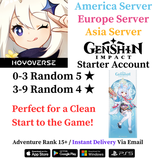 Buy Sigewinne Genshin Impact Account