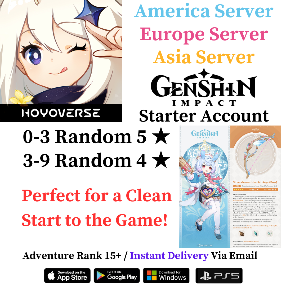 Buy Sigewinne Genshin Impact Account