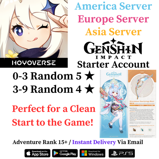 Buy Sigewinne Genshin Impact Account