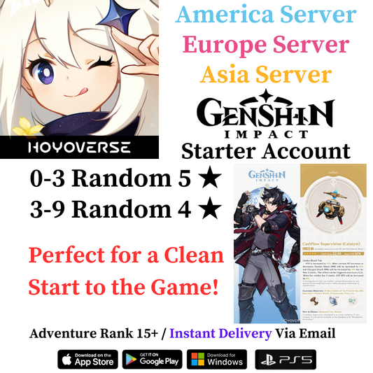 Buy Wriothesley Genshin Impact Account