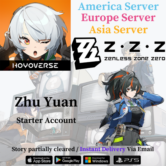 Zenless Zone Zero Zhu Yuan Starter Account