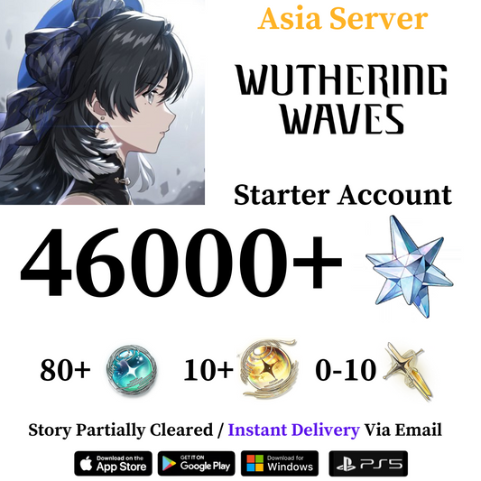 Wuthering Waves Starter Reroll Account