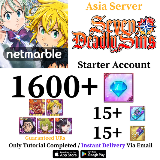 The Seven Deadly Sins: Grand Cross Starter Account