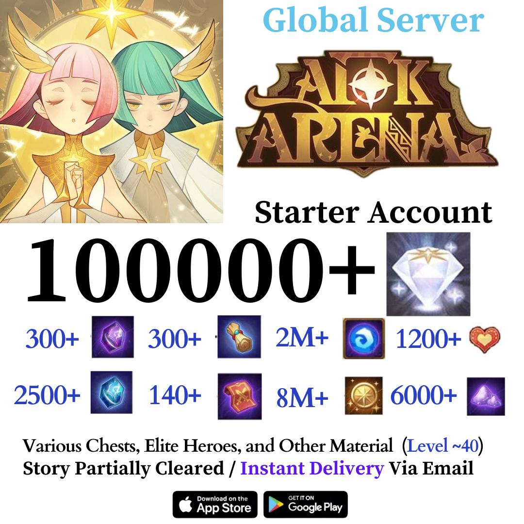 AFK Arena Starter Reroll Account