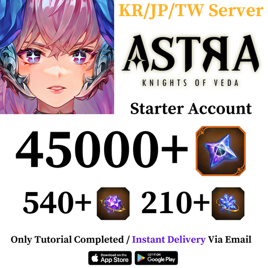 ASTRA: Knights of Veda Account