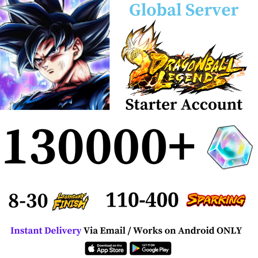 DRAGON BALL LEGENDS Starter Account