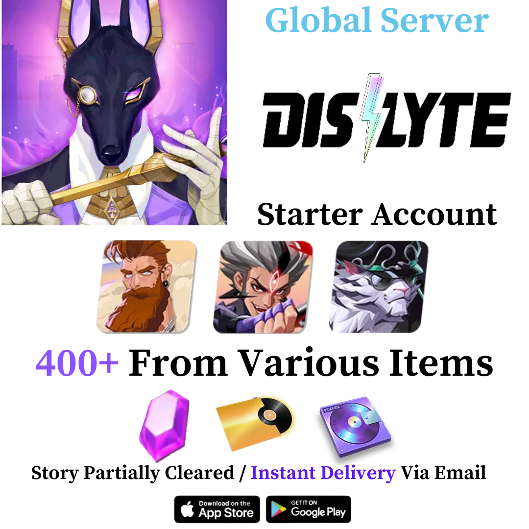 [Global Server] Dislyte 400+ Spins Starter Reroll Account