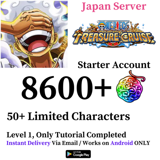 One Piece Treasure Cruise Account