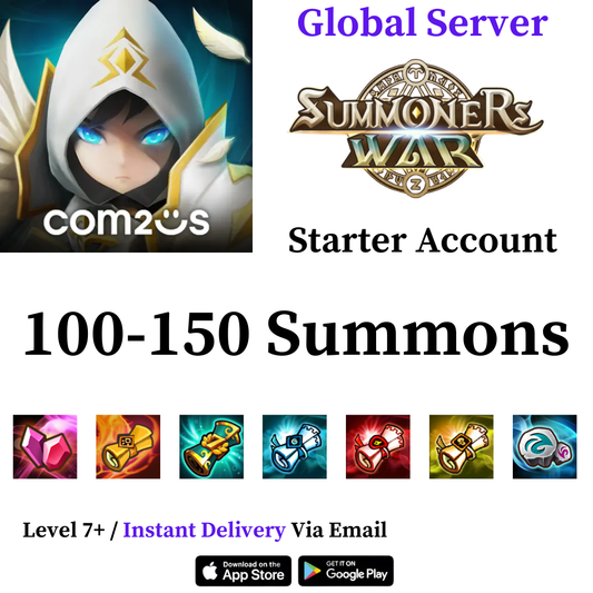 Summoners War Starter Reroll Account