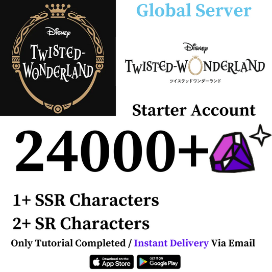 Disney Twisted Wonderland Starter Account