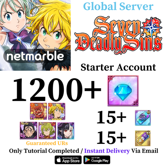 The Seven Deadly Sins: Grand Cross Starter Account