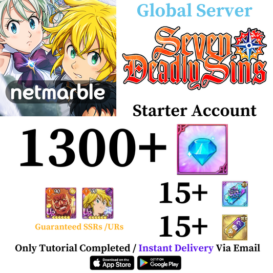 The Seven Deadly Sins: Grand Cross Starter Account