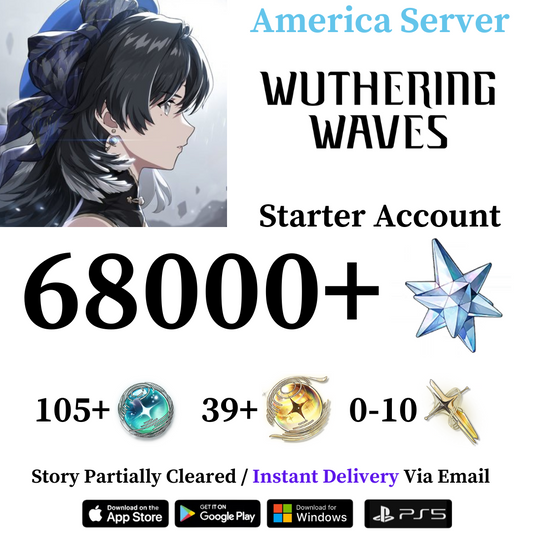 Wuthering Waves Starter Reroll Account
